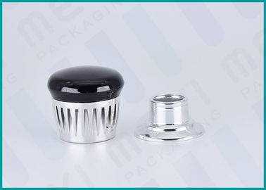 Les capsules adaptées aux besoins du client de parfum de forme avec l'aluminium argenté ont fait un pas collier