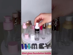 Bouteilles à fond en verre