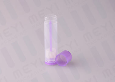 tubes recyclables de baume à lèvres du pourpre 5g, tubes vides de conteneur de baume à lèvres