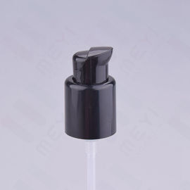 20/410 pompe en plastique de ressort de traitement de noir externe de pompe pour la crème avec l'agrafe