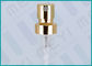 Pompe de jet de parfum de FEA 15mm, pompe brillante de jet de brume de vis d'or pour le parfum