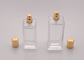 Le verre cosmétique de la place 50ml met des pots en bouteille avec la forme de cylindre de couvercles