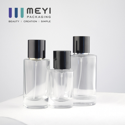 Aucune flaque 100ml ne dégagent les bouteilles de parfum en verre avec le chapeau magnétique noir de parfum