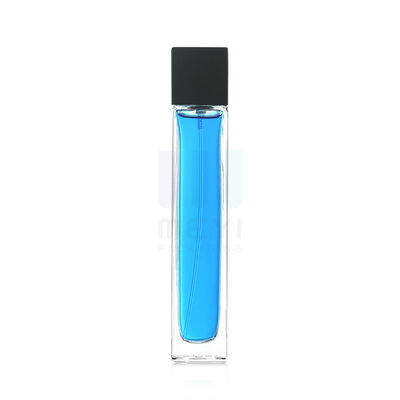 Emballage de bouteille de pompe à parfums à crimp spray avec impression à chaud