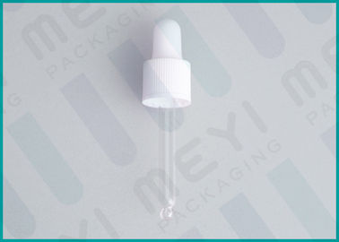 18/410 compte-gouttes 30ml en verre met la bouteille en bouteille transparente de compte-gouttes d'huile essentielle