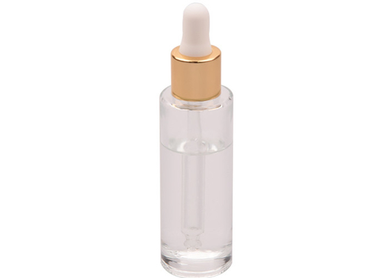 18/415 50ml bouteilles en verre de 1 compte-gouttes d'once pour l'huile essentielle
