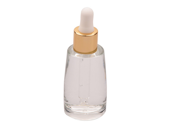 bouteille de lotion en verre de preuve de 100ml 18/415 Rose Gold Dropper Bottle Leakage